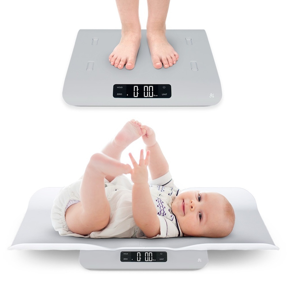Greater Goods Baby Toddler Scale Smart Bluetooth App Algorithm for Wiggly Babies